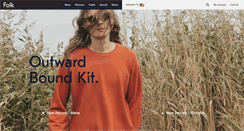 Desktop Screenshot of folkclothing.com